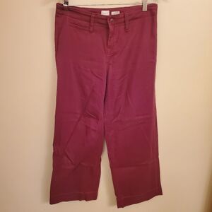 A NEW DAY Burgundy Cropped Pants
